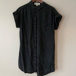 Size M black CLOTH & STONE shirtdress